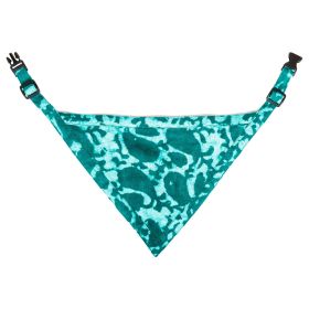 DGS Pet Products Unbugz-It Bandana Medium Abstract Teal 10" x 7" x 0.1" (Color: Abstract Teal, size: medium) DGS Pet Products Unbugz-It Bandana Medium Abstract Teal 10" x 7" x 0.1" (Color: Abstract Teal, size: medium)